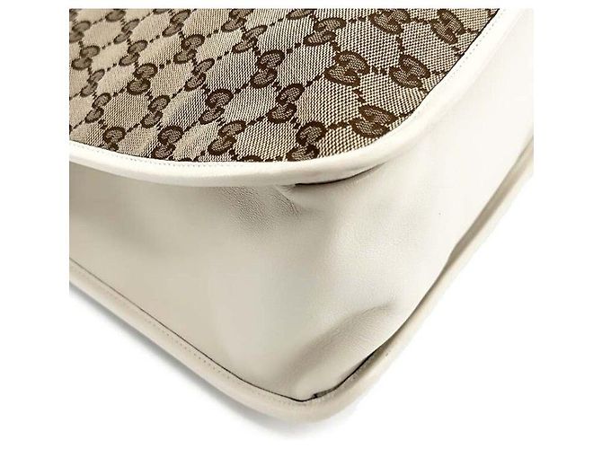 Gucci Borsa Tote e Borsa a Spalla Horsebit Marrone - vista 6