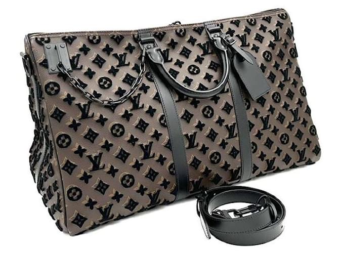 Louis Vuitton Keepall Triangle Multicolor - vista 3