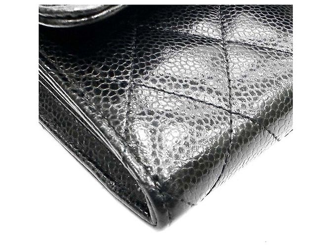 Chanel Caviar Classic Long Wallet Schwarz - Ansicht 5