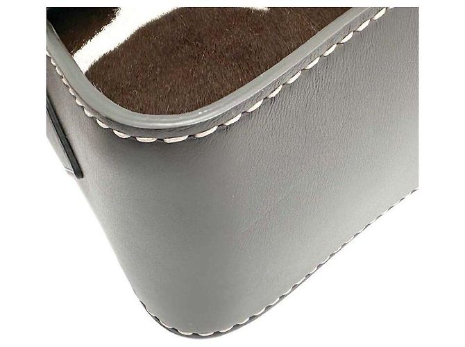 Tod's Borsa a tracolla con catena in shearling - vista 6
