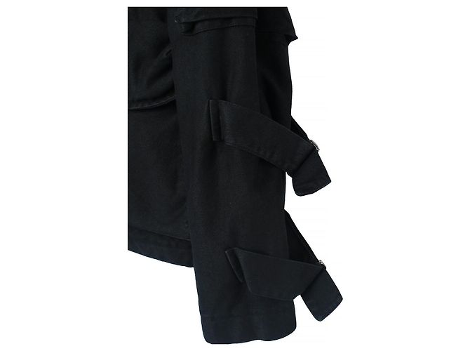 Giacca in cotone oversize VONAC BIS di Dries Van Noten Nera Nero - vista 4