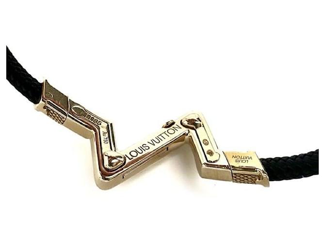 Louis Vuitton Bracciale Bolt Upside Down Play Large Giallo - vista 4