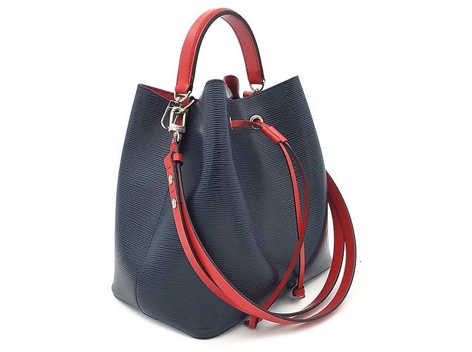 Louis Vuitton Epi Noe MM Blu - vista 3