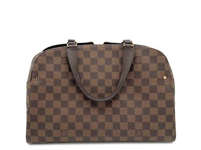 Louis Vuitton Kensington Bowling Marrone - vista 4