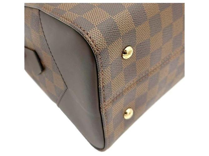 Louis Vuitton Kensington Bowling Marrone - vista 6