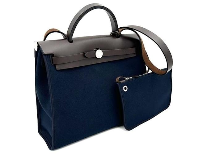 Hermès Piccola borsa NEW ZIP Blu - vista 3