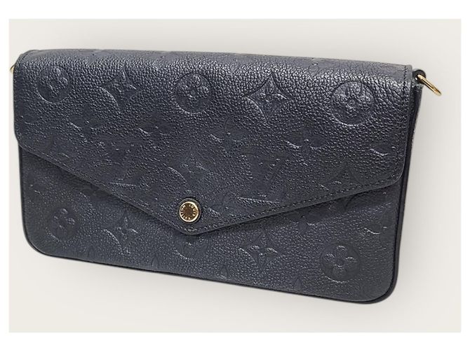 Louis Vuitton Pochette Felicie Empreinte nera con catena, borsa a tracolla Nero - vista 2