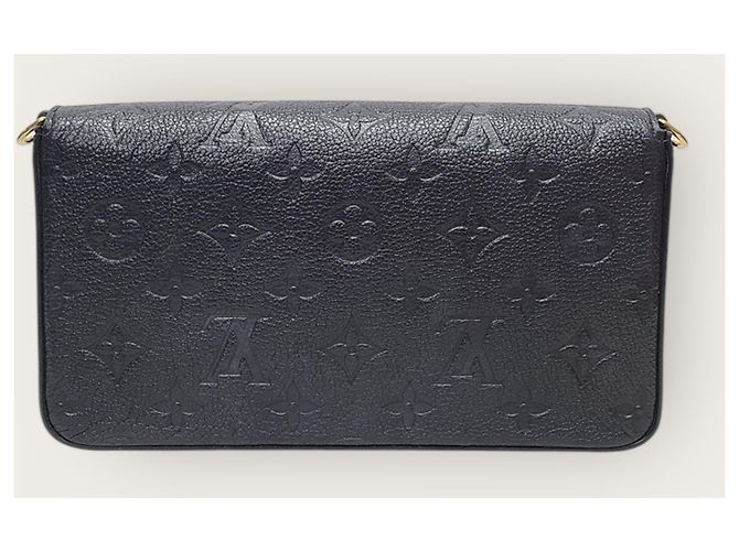 Louis Vuitton Pochette Felicie Empreinte nera con catena, borsa a tracolla Nero - vista 5