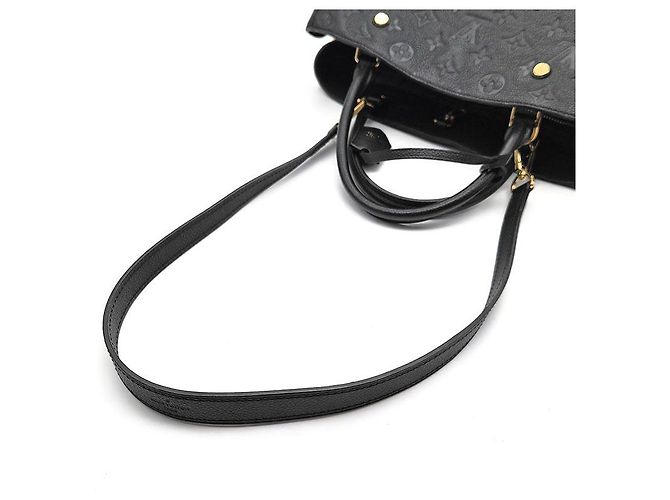 Louis Vuitton Monogram Montaigne MM Schwarz - Ansicht 5