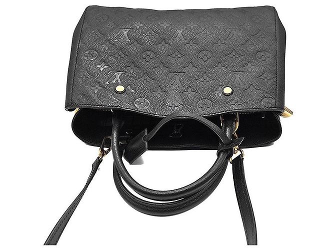 Louis Vuitton Monogram Montaigne MM Schwarz - Ansicht 6
