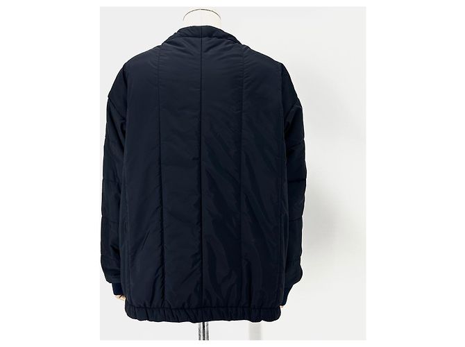 Prada Chaqueta corta acolchada ligera de Re-Nylon para mujer Negro - vista 6
