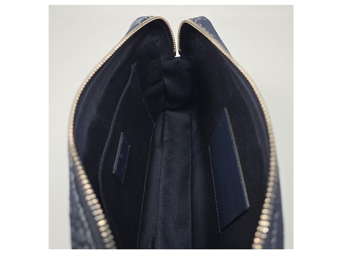 Gucci Piccola borsa a tracolla in denim Argento - vista 9