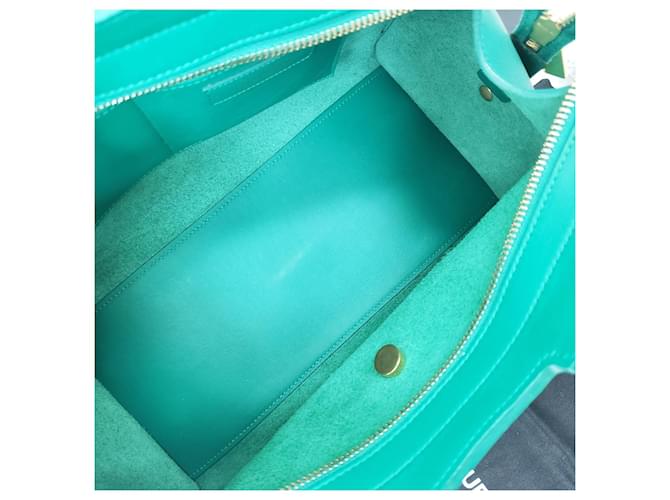 Saint Laurent Cabas Y-Line Chyc Verde - vista 10