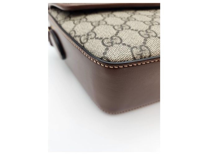 Gucci Borsa a Spalla GG Logo Supreme Multicolore - vista 10