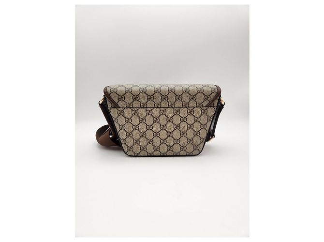 Gucci Borsa a Spalla GG Logo Supreme Multicolore - vista 6
