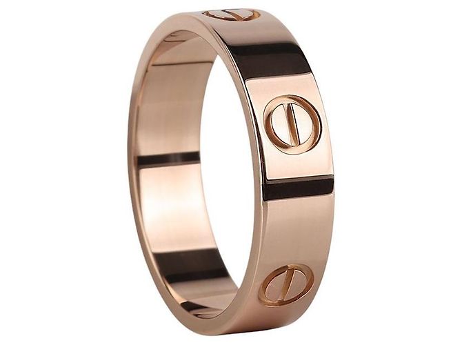 Cartier Bague Classic Love en or rose Taille - vue 2
