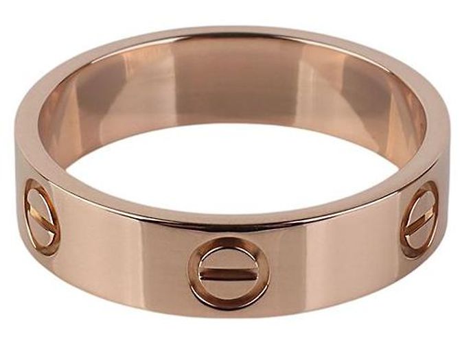Cartier Bague Classic Love en or rose Taille - vue 3