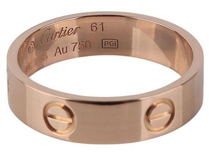 Cartier Bague Classic Love en or rose Taille - vue 4
