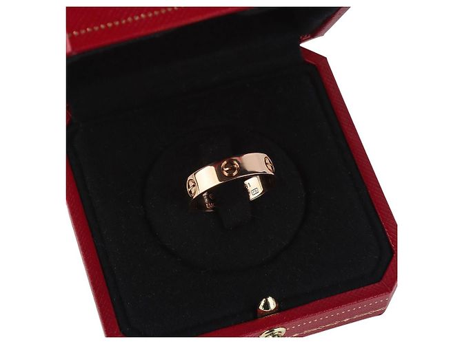 Cartier Bague Classic Love en or rose Taille - vue 5
