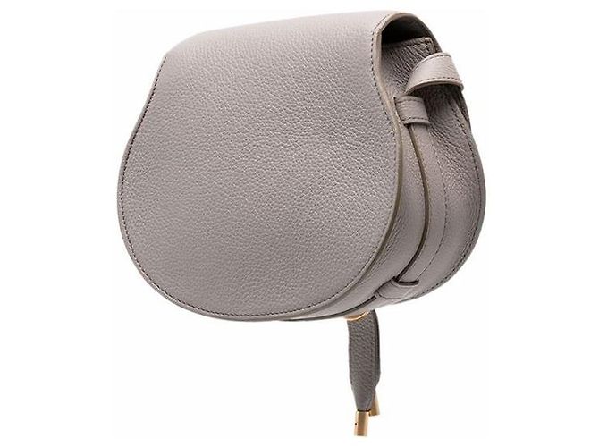 Chloé Mini Marcie Crossbody Cachemire Grigio Multicolore - vista 5