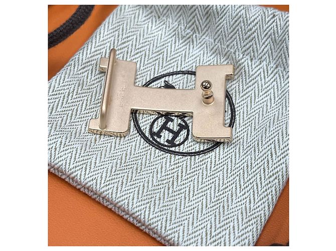 Hermès Cinturón reversible para mujer Gold/Black Girosh Pink Gold Negro - vista 4