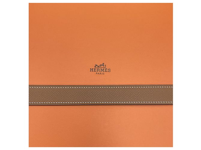 Hermès Cinturón reversible para mujer Gold/Black Girosh Pink Gold Negro - vista 7