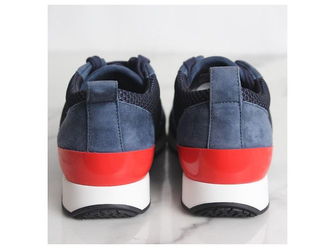 Hermès Sneakers in scamosciato Starter Blue - vista 6