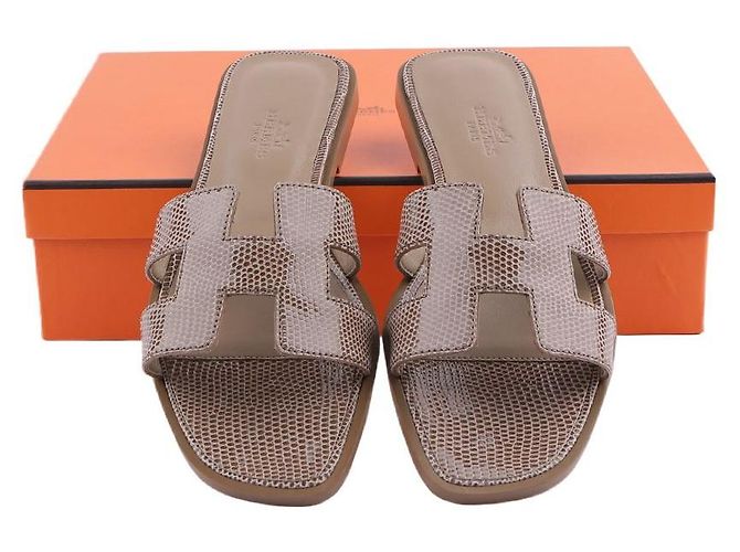 Hermès Sandali Oran da donna Multicolore - vista 14