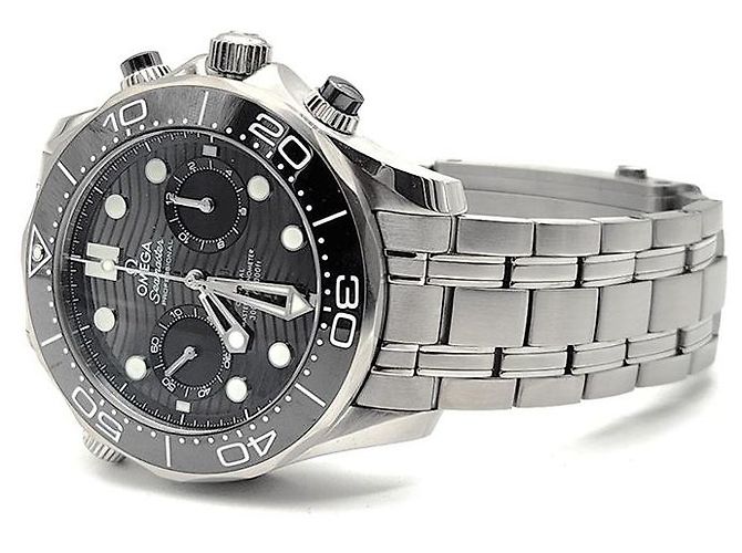 Omega Relógio Seamaster Diver Chrono em aço Multicor - vista 2
