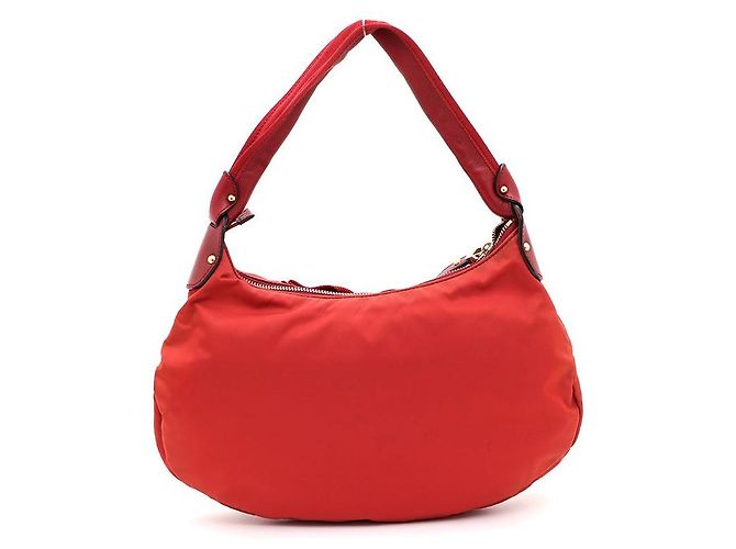 Salvatore Ferragamo Borsa Hobo e Borsa a Spalla Ferragamo Barrow Rosso - vista 3