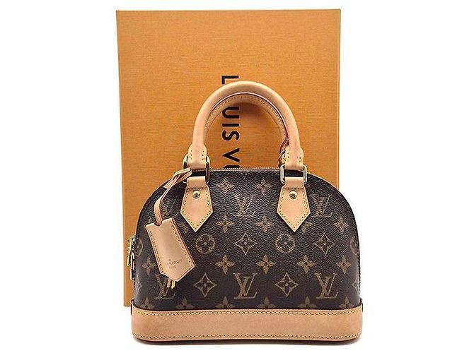 Louis Vuitton Monogram Alma BB Braun - Ansicht 8