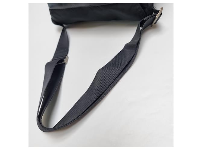 Prada Borsa a tracolla in nylon nero - vista 15