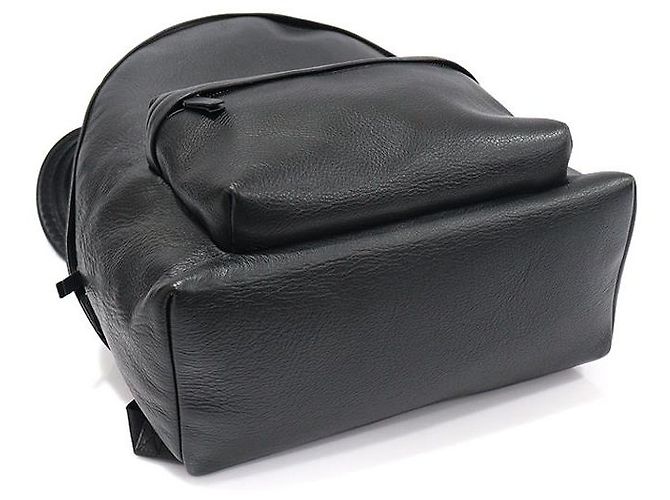Balenciaga Zaino Everyday in pelle di vitello liscia nera Nero - vista 5