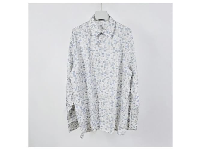 Hermès Camicia a taglio dritto da uomo Blu - vista 6