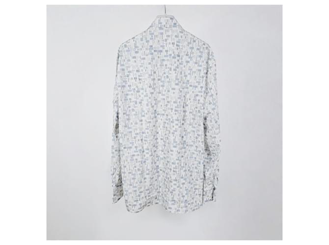 Hermès Camicia a taglio dritto da uomo Blu - vista 7