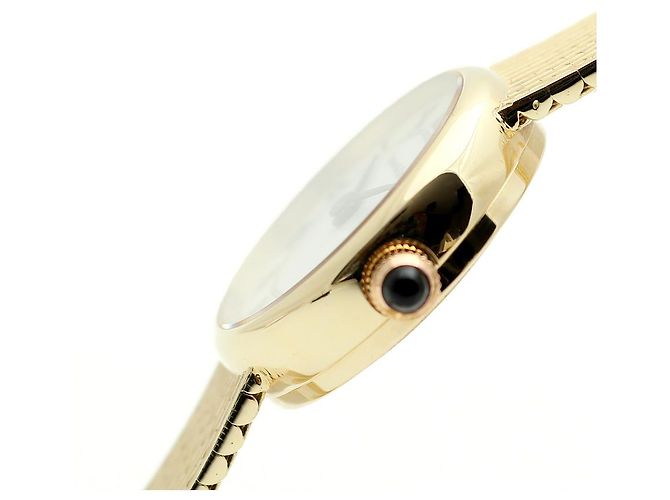 Tiffany & Co Vintage Mini Damenuhr in Gold Weiß - Ansicht 10
