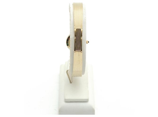 Tiffany & Co Vintage Mini Damenuhr in Gold Weiß - Ansicht 8