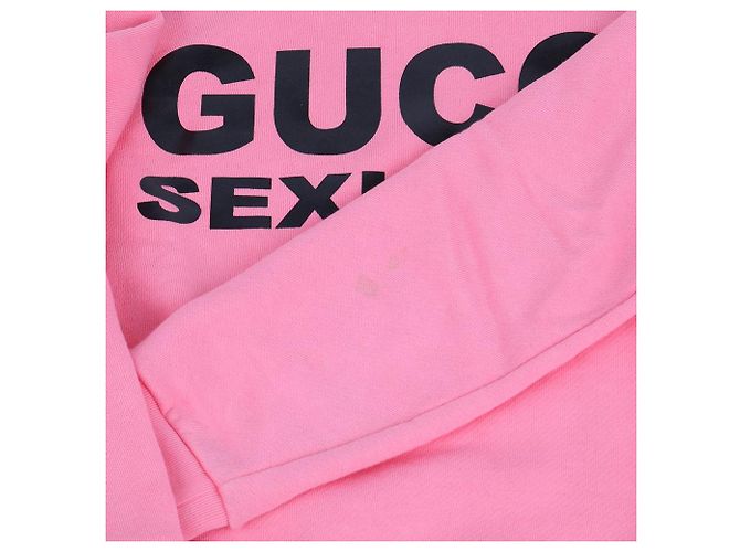 Gucci Rosa Sweatshirt mit Logo für Damen Pink - Ansicht 10