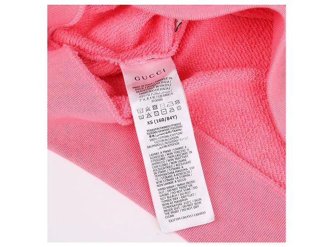Gucci Rosa Sweatshirt mit Logo für Damen Pink - Ansicht 9