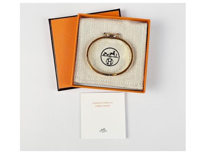 Hermès Bracciale Mini Click Chandle da donna Rose Gold Rosa - vista 11