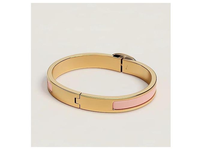 Hermès Bracciale Mini Click Chandle da donna Rose Gold Rosa - vista 3