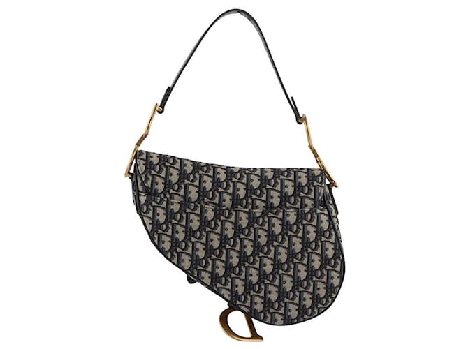 Dior Borsa Oblique Saddle Strap Medium Multicolore - vista 3