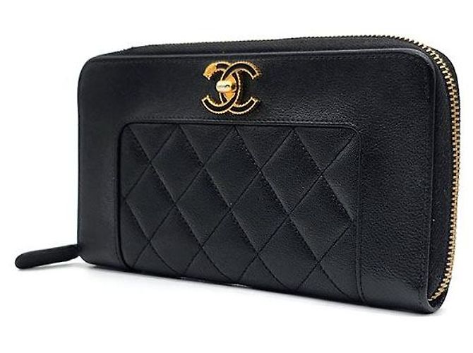 Chanel Cartera larga Mademoiselle Negro - vista 2