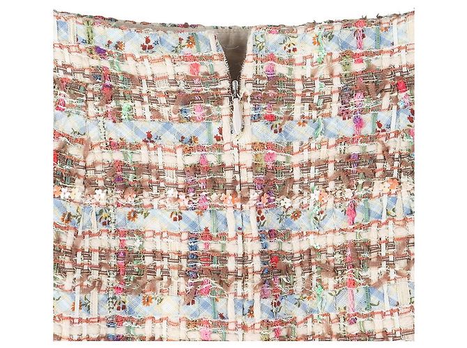 Chanel Falda de tweed con lentejuelas Talla Multicolor - vista 4