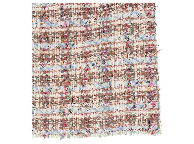 Chanel Falda de tweed con lentejuelas Talla Multicolor - vista 5
