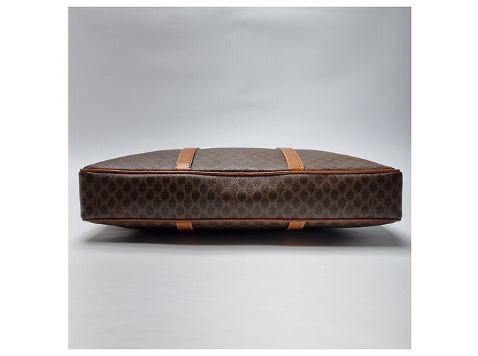 Céline Valigetta MacaDam Borsa Documenti Unisex Marrone - vista 15