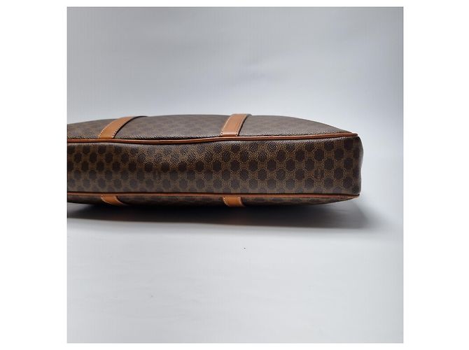 Céline Valigetta MacaDam Borsa Documenti Unisex Marrone - vista 16