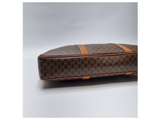 Céline Valigetta MacaDam Borsa Documenti Unisex Marrone - vista 17
