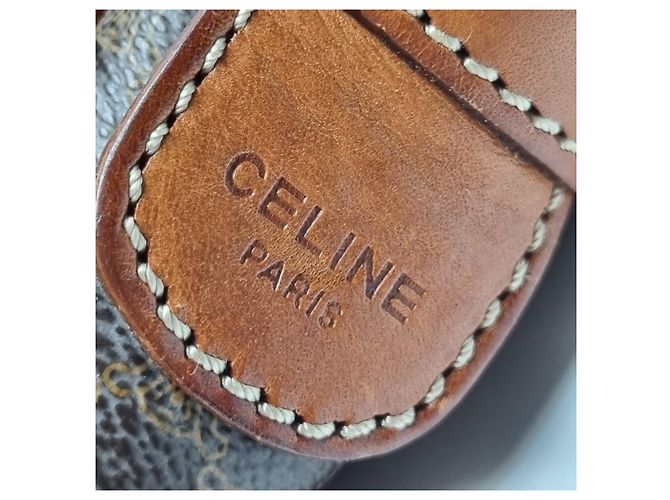 Céline Valigetta MacaDam Borsa Documenti Unisex Marrone - vista 20