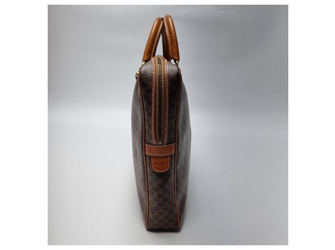 Céline Valigetta MacaDam Borsa Documenti Unisex Marrone - vista 7